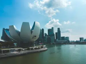Singapore Skyline with Marina Bay Sands